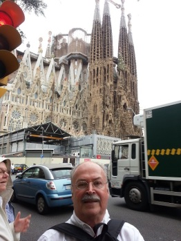 Sagrada Familia Kathdrale von Antoni Gaudi Barcelona Spanien Barcelonaa