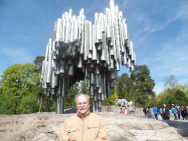 Sibelius Denkmal Helsinki Finnland